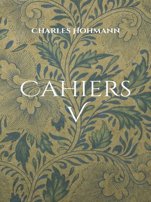 cover image of Cahiers V